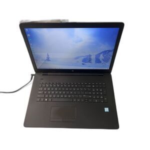 HP Black Computer 17" Screen LAPTOP Model # 17-bs011dx w/ Disc Drive